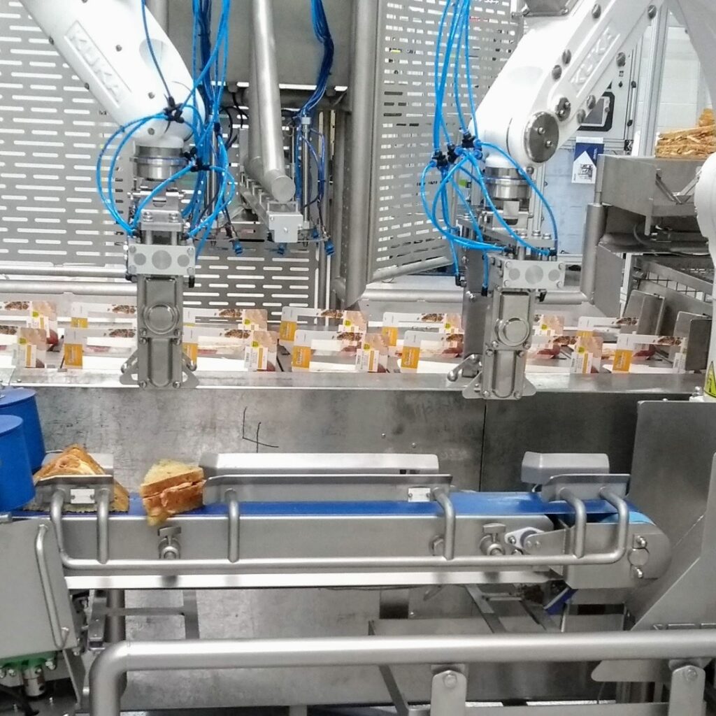 Robotic Sandwich Packing Cell