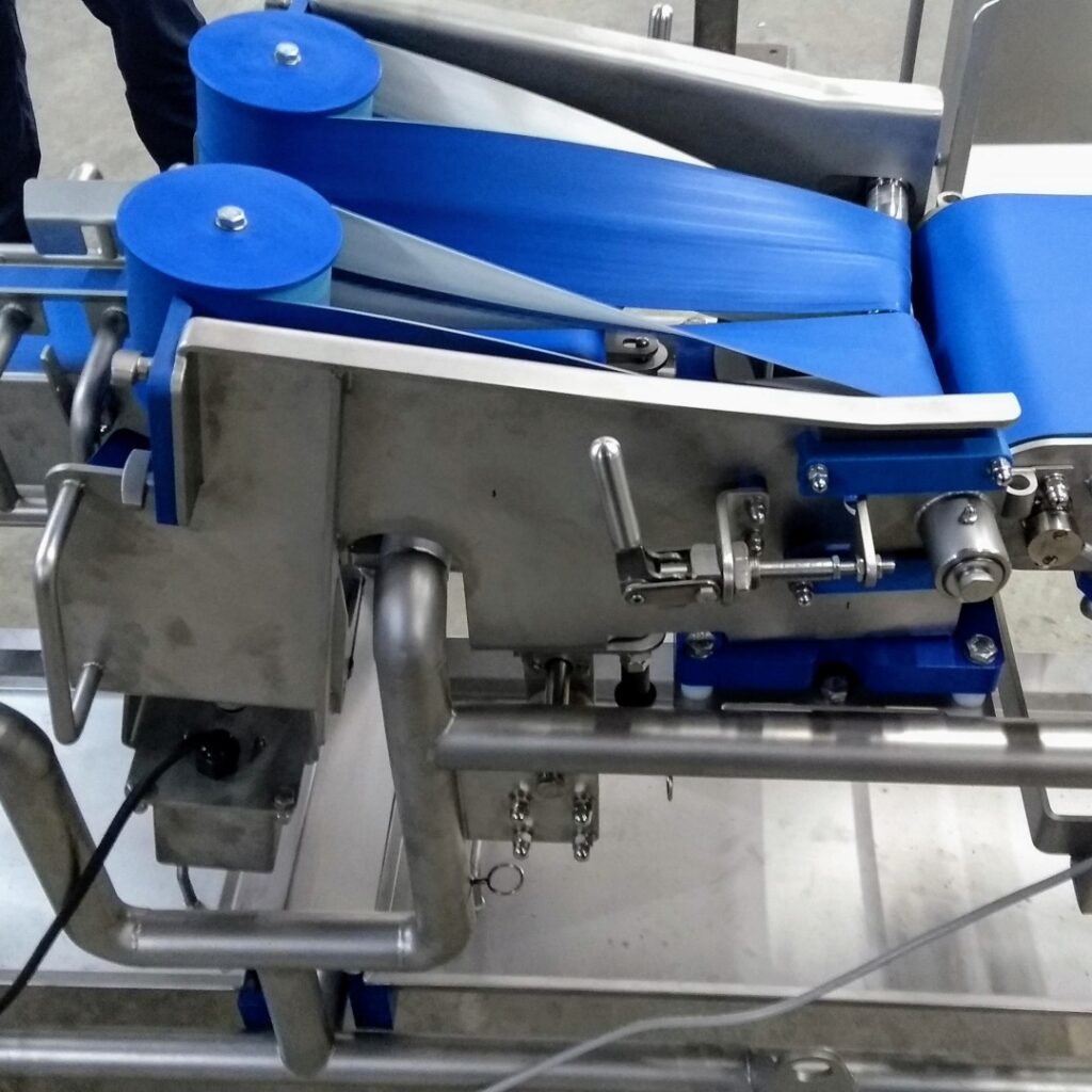 Twist Belt Hygienic Sandwich Folding Conveyor