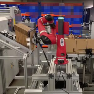 Collaborative Robot Case Erecting Demo Cell EOAT and Fixtures