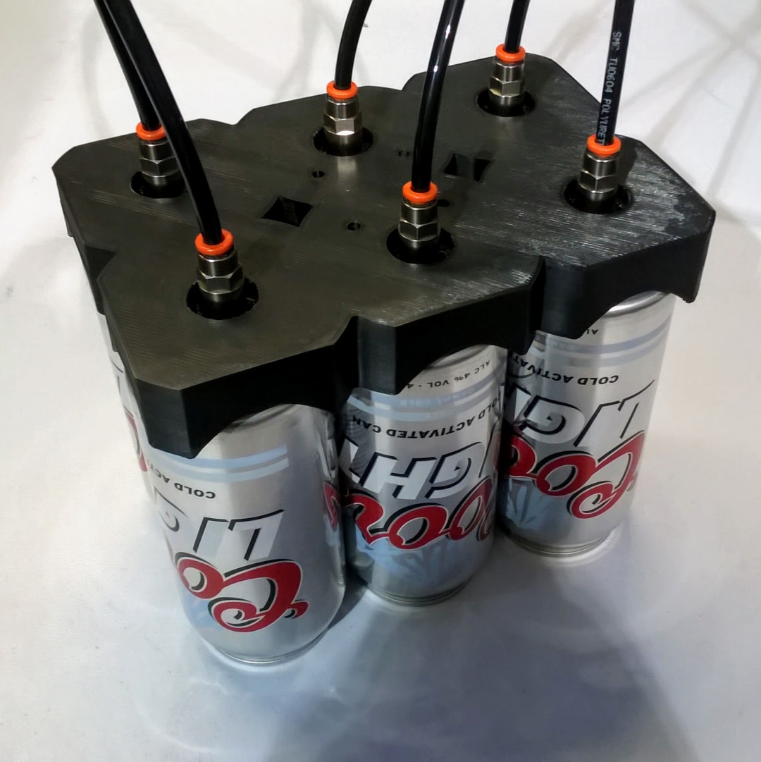 Beer Can Pick and Place EOAT Prototype