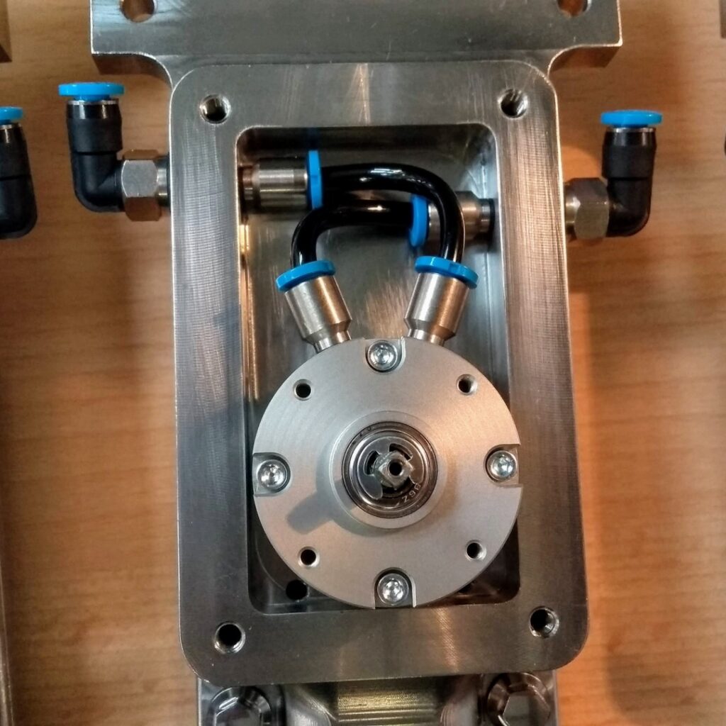 SS316 Rotary Actuator for Hygienic Robot Tool