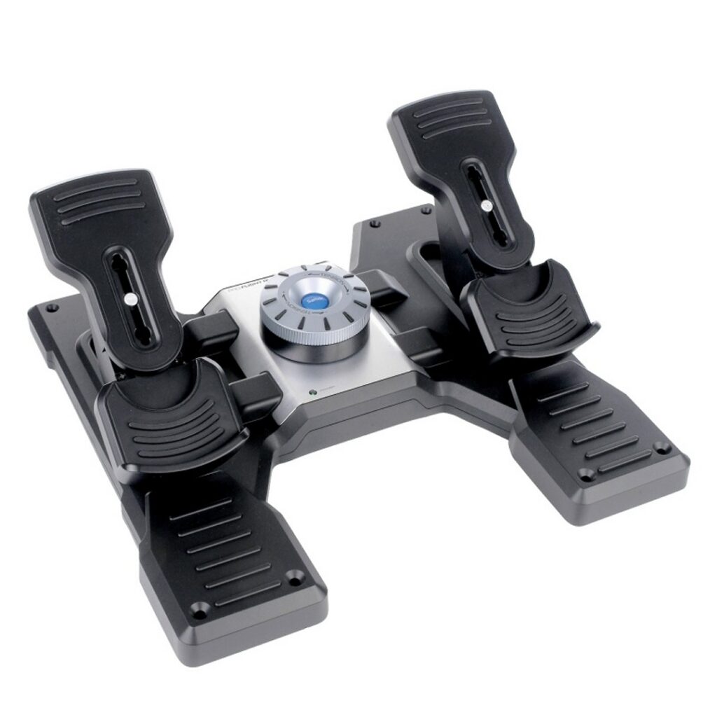 Rudder Pedals for Flight Simulation