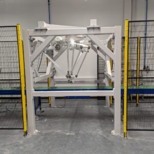 Modular ABB IRB Flexpacker Frame, 'flat pack' for easy transport and installation.